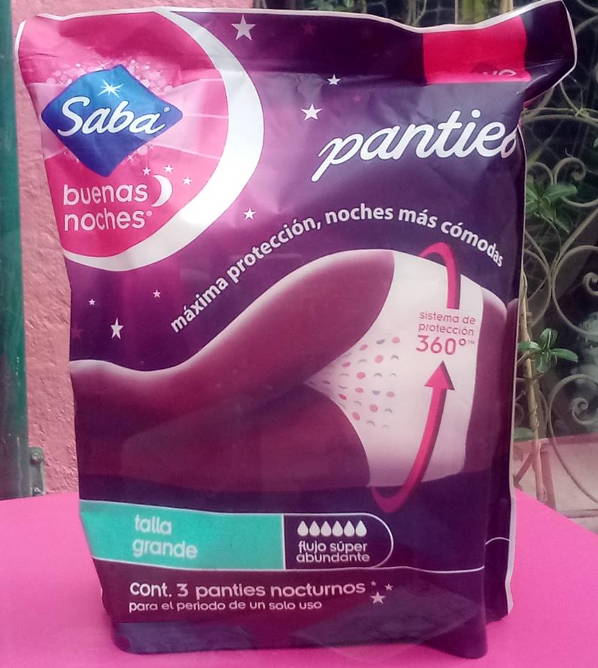 pantis para menstruación saba